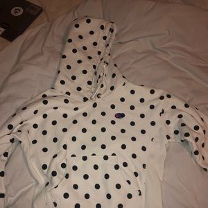 CHAMPION X URBAN OUTFITTERS Polka Dot Hoodie